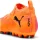 Puma Future 8 Match MG Kinder Hot Pursuit - orange/rot/schwarz
