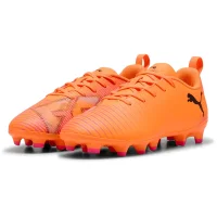 Puma Future 8 Match MG Kinder Hot Pursuit - orange/rot/schwarz