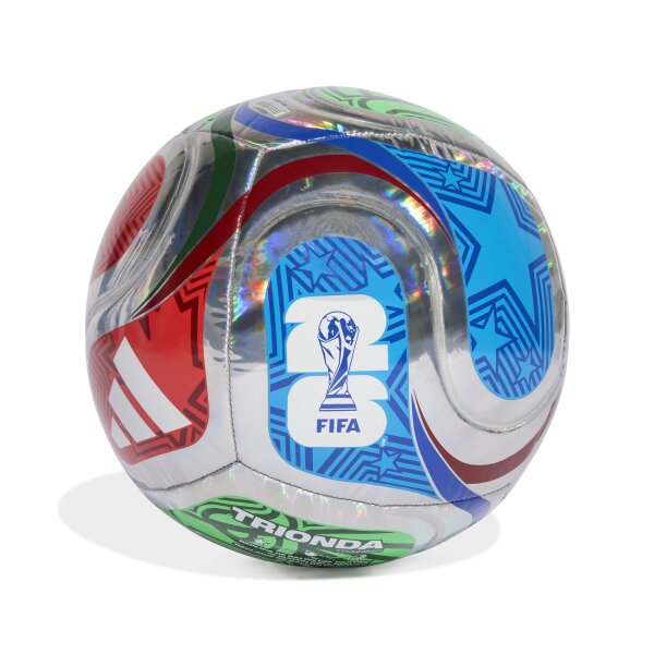 adidas World Cup 26 Trionda Training Foil Ball - multicolor/white/team royal blue/solar blue