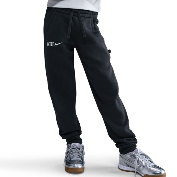 Nike Inter Mailand Club Fleece Jogginghose Kinder - schwarz/weiß