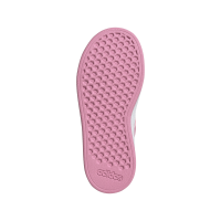 adidas Grand Court Lace-Up Sneaker Kinder - weiß/pink