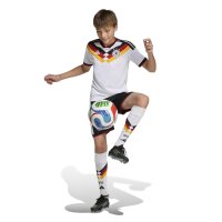 adidas DFB Home Shorts Kinder WM2026 - schwarz/weiß/rot
