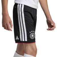adidas DFB Home Shorts Kinder WM2026 - schwarz/weiß/rot