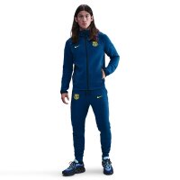 Nike FC Barcelona Tech Fleece Jacke 25/26 Herren - blau/gelb