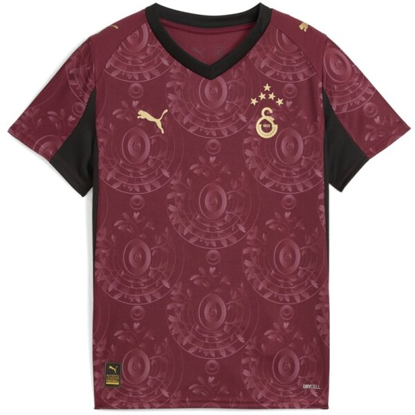Puma Galatasaray Istanbul Trikot 3rd 25/26 Kinder - rot/schwarz/gold