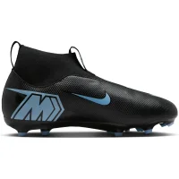 Nike Mercurial Superfly 10 Academy MG Fußballschuhe Kinder - schwarz/blau
