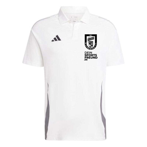 SG Empor Waldersee x adidas Tiro 24 Competition Poloshirt Herren - weiß/grau