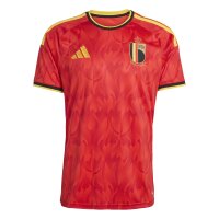 adidas Belgien Trikot Home Herren WM2026 - rot/gold