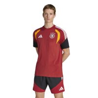 adidas DFB DNA T-Shirt Herren WM2026 - rot/gold/schwarz