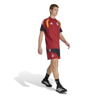 adidas DFB DNA T-Shirt Herren WM2026 - rot/gold/schwarz