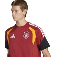 adidas DFB DNA T-Shirt Herren WM2026 - rot/gold/schwarz
