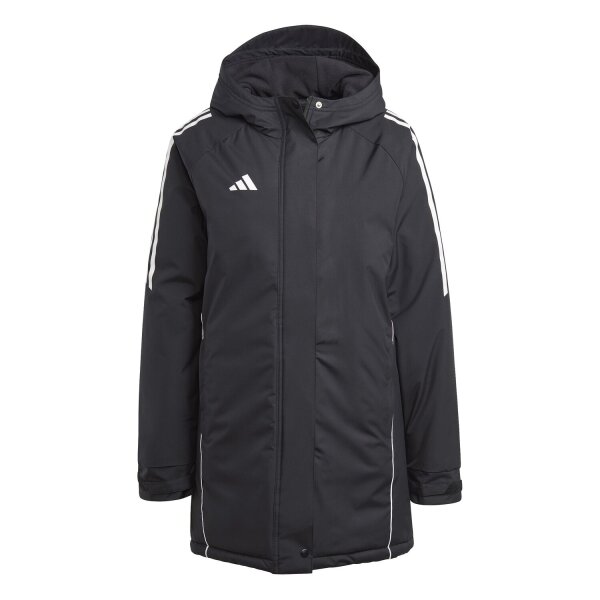 adidas Tiro 24 Stadion Parka Damen - schwarz/weiß