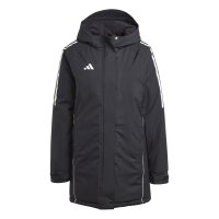 adidas Tiro 24 Stadion Parka Damen - schwarz/weiß
