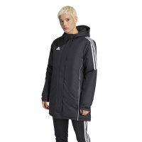 adidas Tiro 24 Stadion Parka Damen - schwarz/weiß