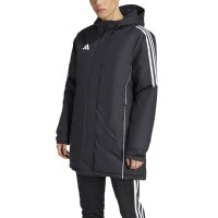 adidas Tiro 24 Stadion Parka Damen - schwarz/weiß