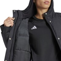 adidas Tiro 24 Stadion Parka Damen - schwarz/weiß