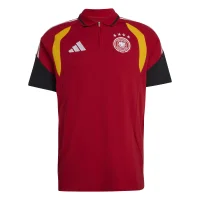 adidas DFB Poloshirt Herren WM2026 - rot/gold/schwarz