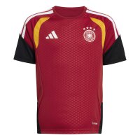 adidas DFB Trainingstrikot Kinder WM2026 - rot/gold/schwarz