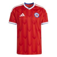 adidas Chile Trikot Home WM2026 Herren - rot/blau/weiß