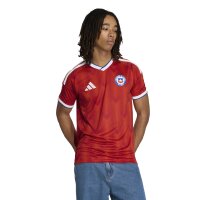 adidas Chile Trikot Home WM2026 Herren - rot/blau/weiß