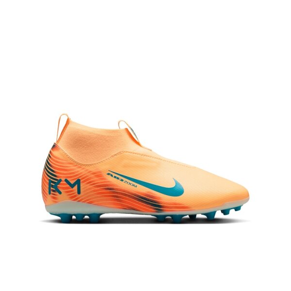 Nike Mercurial Superfly 10 High Academy AG Kinder Kylian Mbappe - orange/blau