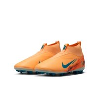 Nike Mercurial Superfly 10 High Academy AG Kinder Kylian Mbappe - orange/blau