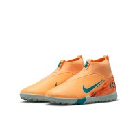 Nike Mercurial Superfly 10 High Academy TF Kinder Kylian Mbappe - orange/blau