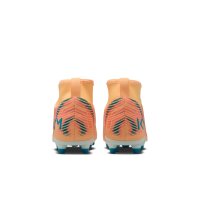 Nike Mercurial Superfly 10 High Club FG/MG Kinder Kylian Mbappe - orange/blau