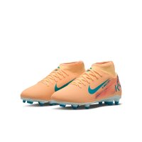 Nike Mercurial Superfly 10 High Club FG/MG Kinder Kylian Mbappe - orange/blau