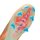 Nike Mercurial Superfly 10 High Elite FG Herren Kylian Mbappe - orange/blau