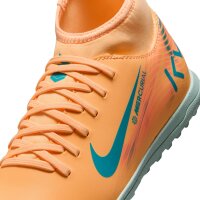 Nike Mercurial Superfly 10 Club TF Kinder Kylian Mbappe - orange/blau