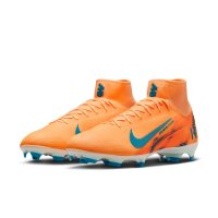 Nike Mercurial Superfly 10 High Pro FG/AG Herren Kylian Mbappe - orange/blau
