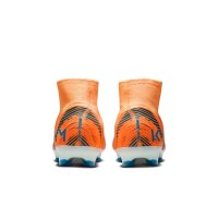 Nike Mercurial Superfly 10 High Pro FG/AG Herren Kylian Mbappe - orange/blau