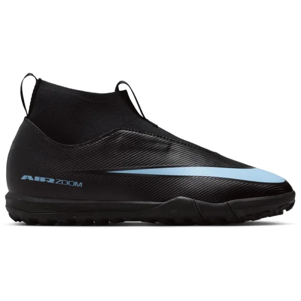 Nike Mercurial Superfly 10 Academy TF Kinder Shadow - schwarz/blau