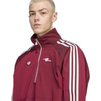 adidas FC Arsenal London Terrace Icons Half Zip Herren - rot/weiß