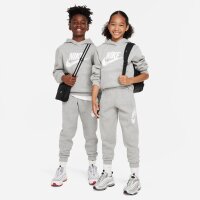 Nike Sportswear Club Fleece Hoodie Kinder - grau/weiß