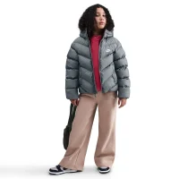 Nike Sportswear ADP Pufferjacke Kinder - grau/weiß