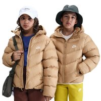 Nike Sportswear ADP Pufferjacke Kinder - hellbraun/weiß