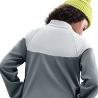 Nike Sportswear Dri-FIT Kapuzen-Trainingsanzug Kinder - grau/weiß