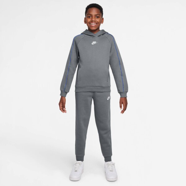 Nike Sportswear Club Fleece Trainingsanzug Kinder - grau/schwarz