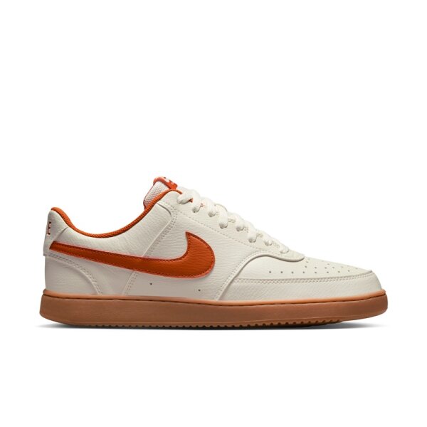 Nike Court Vision Low Sneaker Herren - weiß/orange