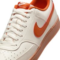 Nike Court Vision Low Sneaker Herren - weiß/orange