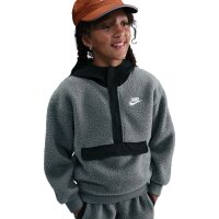 Nike Sportswear Club Fleece Hoodie Kinder - grau/schwarz