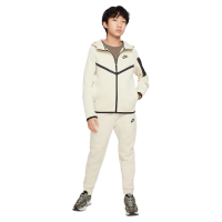 Nike Sportswear Tech Fleece Kapuzenjacke Kinder - beige/schwarz