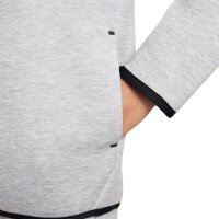 Nike Sportswear Tech Fleece Kapuzenjacke Kinder - grau/schwarz