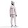 Nike Sportswear Tech Fleece Kapuzenjacke Kinder - rosa/schwarz
