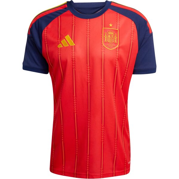 adidas Spanien Home Trikot Herren WM2026 - rot/blau/gelb