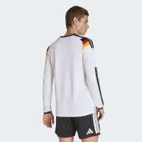 adidas DFB Home Langarm Trikot Herren WM2026 - weiß/schwarz/rot/gold