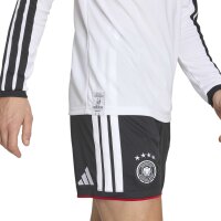 adidas DFB Home Langarm Trikot Herren WM2026 - weiß/schwarz/rot/gold