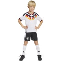 adidas DFB Home Minikit Kinder WM2026 - weiß/schwarz/rot/gold
